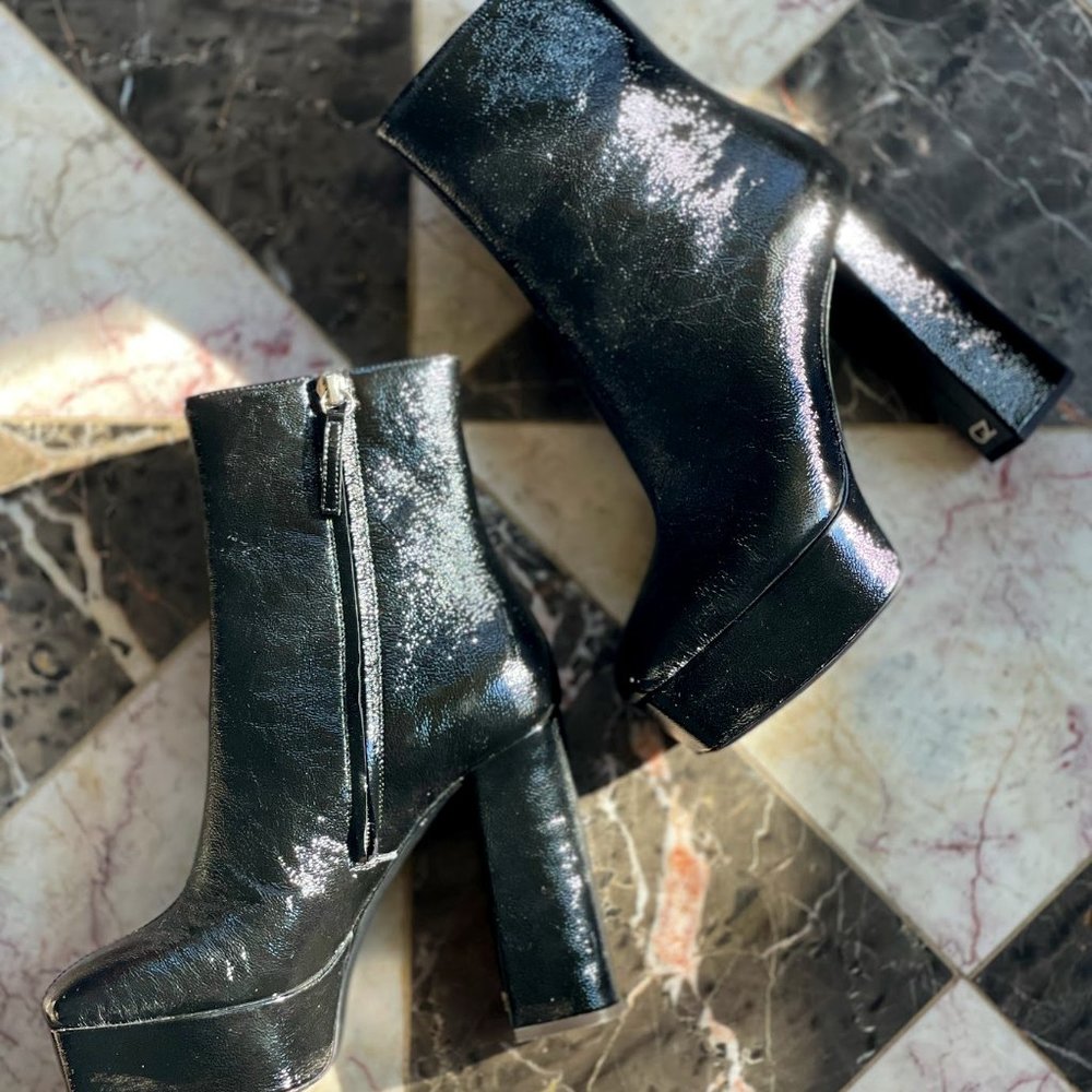 GIUSEPPE ZANOTTI Platform Boots Black